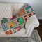 Edge Collections - 50" x 60" - Multicolor - Pug Quilted Throw Blanket - 1 Piece
